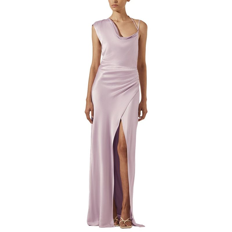 Shona Joy Womens La Lune Draped Maxi Dress
